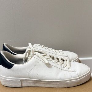 White and Black Men's Sneakers